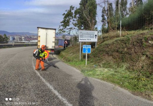 A Xunta inicia a vindeira semana traballos de roza e limpeza en distintas estradas autonómicas das provincias de Coruña e Lugo